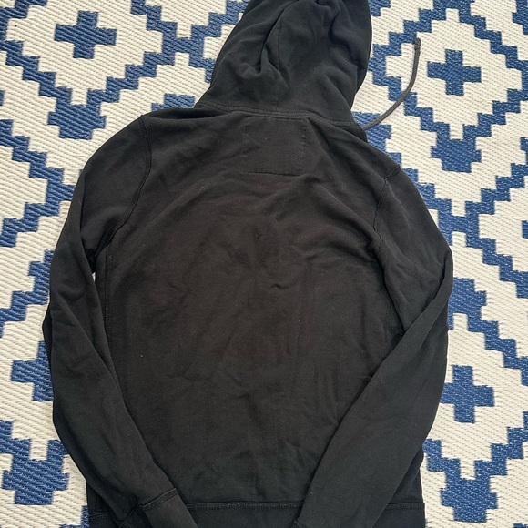 Abercrombie & Fitch Muscle Moose Zip Up Hoode Black Men’s Size L - Picture 3 of 3